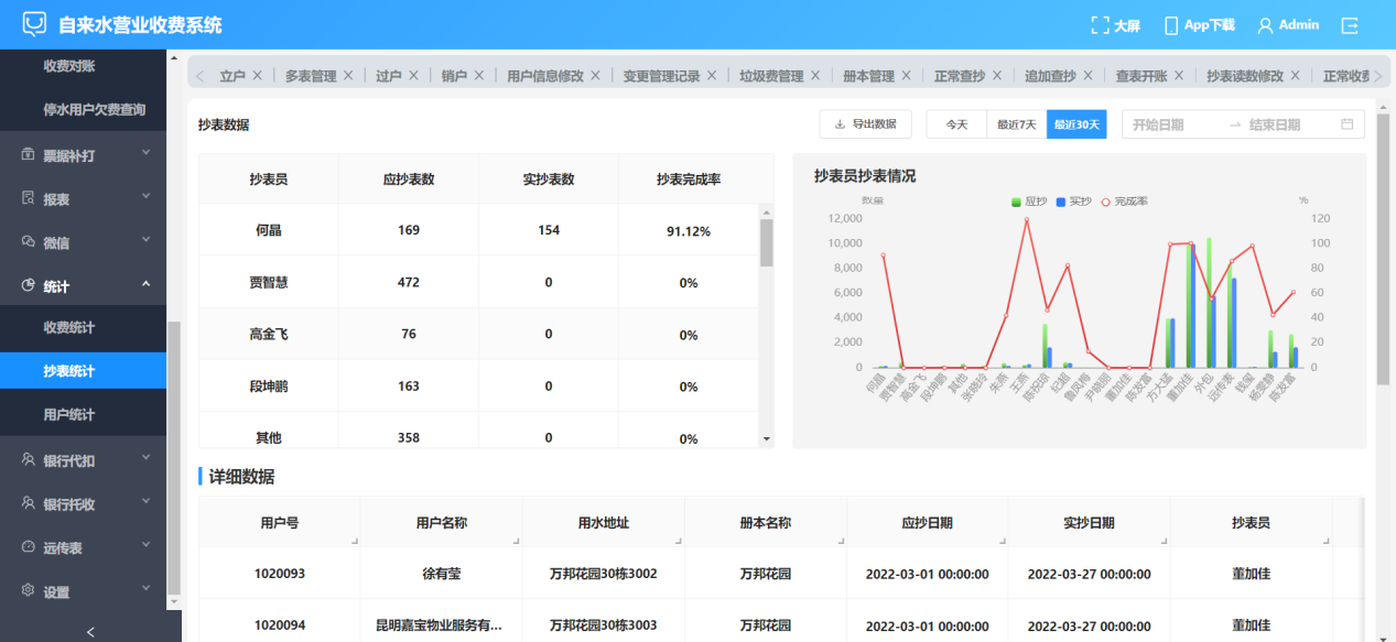 抄表系统